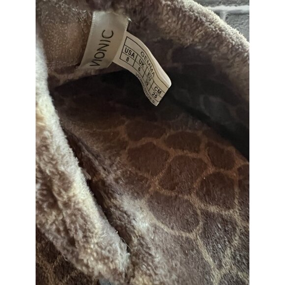 Vionic Gemma Womens Sz 8 Brown Casual Classic Walking Mule Slippers Shoes - Picture 16 of 16